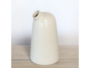 Small Ceramic Frisco Cream Vase