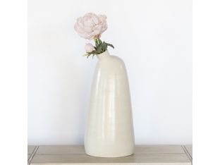 Large Ceramic Frisco Cream Vase
