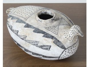 Ceramic Vase Quail Design
