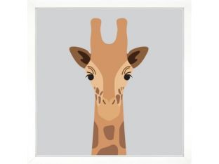 Zoo Portrait IV - Giraffe 24W X 24H