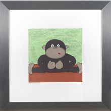 Elephant and Monkey Series (Set of 2) 24W x 24H