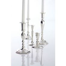 Assorted Silver Plated Candle Sticks
