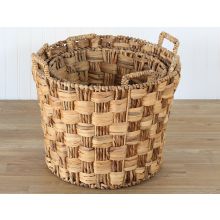 Set Of 3 Woven Accent Baskets