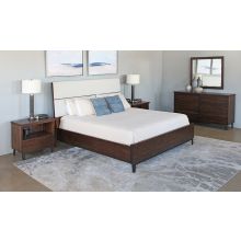 Pfeiffer Point King Upholstered Bed