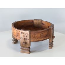 Reclaimed Carved Wood Bowl