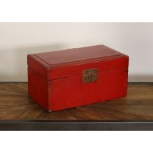 Antique Wood Document Box