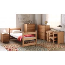Dorm Style Twin Bed with Mattress