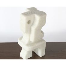 Ivory Cubist Sculpture - Cleared