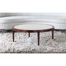 Mitchell Gold Reeve Round Cocktail Table