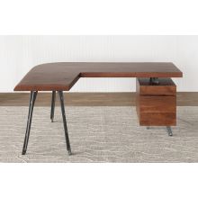 Acacia Wood L Desk