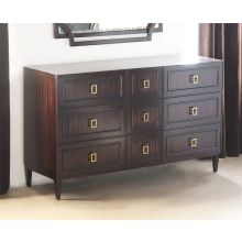 Saeple 3 Drawer Chest of Drawers in Caviar Finish