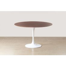 Saarinen Style Dining Table with Walnut Top