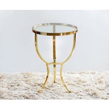Adella Round Chairside Table