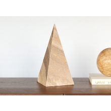 White Marble Pyramid - Cleared Décor