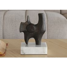 Abstract Bronze Figure --Cleared Décor 