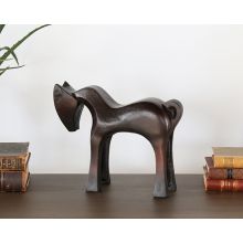 Large Abstract Horse Sculpture - Cleared Décor