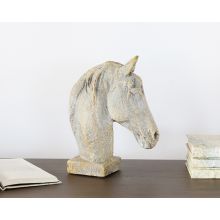 Horse Bust Sculpture - Cleared Décor