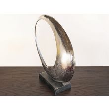 Abstract Crescent Moon Sculpture - Cleared Decor