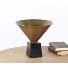 Stout Conical Sculpture - Cleared Decor