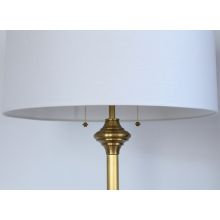 Antique Brass Monroe Floor Lamp