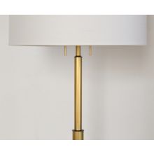 Brass Magellan Floor Lamp