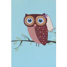Owls Series I (Set of 2) 24W x 36H