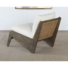 Armless Angular Lounge Chair