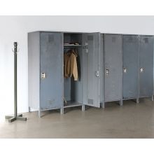 Simple Gray Precinct Locker