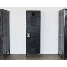 Simple Black Precinct Locker