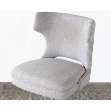 Wingback Desk Chair In Gray