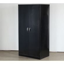 Black 2-Door Office Cabinet