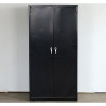 Black 2-Door Office Cabinet
