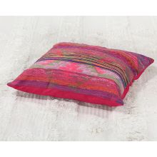 Pink & Red Tribal Floor Pillow