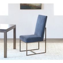 Mitchell Gold Gage Tall Dining Chair in Slate
