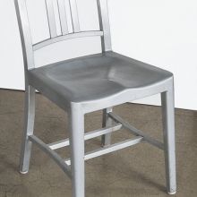 Aluminum Navy Side Chair