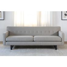Cement Cross Hatch Subtle Multi Color Woven Sofa 