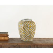 Ceramic Yellow Jar
