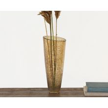 Speckled Glass Tapered Vase