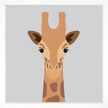 Zoo Portrait IV - Giraffe 24W X 24H